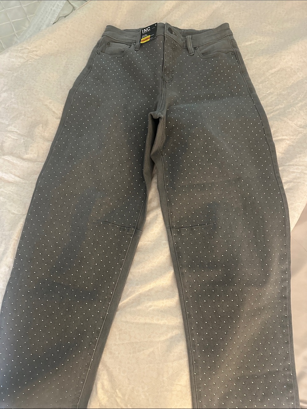 INC International Concepts  Barrel Jeans